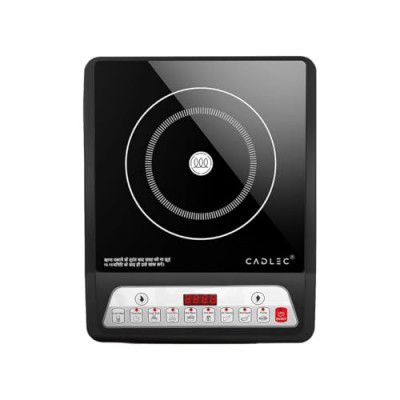 Cadlec CookMate_5 2000W Induction Cooktop | 8 Cooking Modes, Auto Shut-Off, 2-Year Warranty | Black