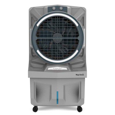 Cadlec MegaBreeze 125L Commercial Air Cooler For Home, 3 Year Warranty | Grey