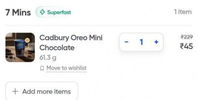 Cadvury Oreo Mini Choclate | 61.3 G