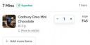 Cadvury Oreo Mini Choclate | 61.3 G...