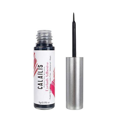 Calailis Eyelash Glue Waterproof False Eyelash Adhesive Black 5g