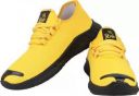 CALCADOS Mesh Sport Running Shoes For Men (Yellow , 6)...
