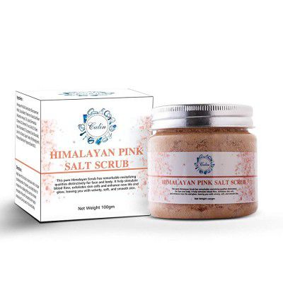 Calin Himalayan Pink Salt Body Scrub, 100 ml
