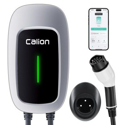 [Extra Rs 26100 OFF] Calion 22kW EV Charger | 32A, 3 Phase, 5m TPU Cable | LED | Upto 5-Yr Warranty