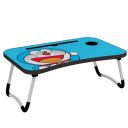 Callas Multipurpose Foldable Doraemon Print Laptop Table with Cup Holder...