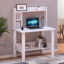 Callas ST-40 Wooden Study Table with Hutch & Bottom Storage -Office Table for Laptop...