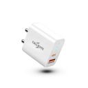 CALLMATE 20W Dual Port Super Fast Charging Wall Adapter Quick Charge 3.0 & Power Delivery 3.0 Compatible...