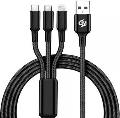 Callmate 3-in-1 Cable 2 A 1 m 3 in 1 Multiple USB Fast Charging