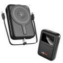 CALLMATE Energybot 10000mAh Wireless Power Bank  (Black, Type C & Light-ning in Built Cable Included)...