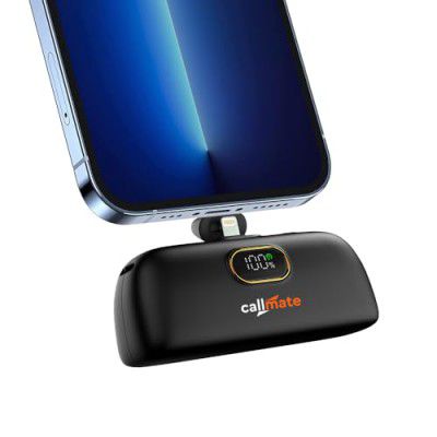 CALLMATE Powernugget 5000mAh Fast Charging Power Bank (20W Light-ning & 23W Type C PD Output)