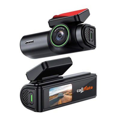 CALLMATE Road Master 2K Ultra HD Dashboard Camera, 1.47 inch IPS Display, Upto 256 GB