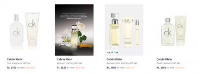 Calvin Klein Fragrance Upto 58% Off | Starts At ₹912