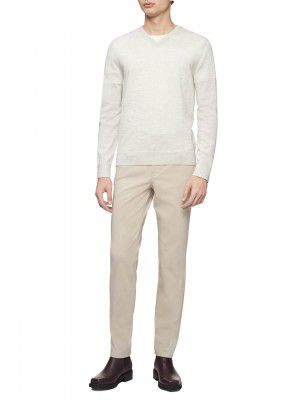 Calvin Klein Mens Move 365 Stretch Slim Fit Wrinkle Resistant Tech Woven Pant