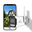 Camate Titan 3MP 4G Sim based Wireless Outdoor Bullet CCTV Camera for Home, Office, Remote area and contruction site | Waterproof | Two-Way Talk | Supports 256 GB SD card...