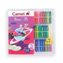 Camel Oil Pastel with Reusable Plastic Box - 50 Shades,Multicolor...