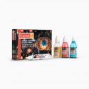 Camel Solvent Based Glass Color - 20ml Each, 5 Shades...