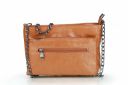 CAMPILO Women's Green Leather Crossbody Bag with Chain Strap...