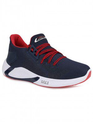 Campus Men's Oman Navy/Rust Sneaker (9G-762A)
