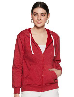 Campus Sutra Full Sleeve Solid Women Sweatshirt