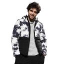 Campus Sutra Men's Polyester Standard Length Jacket For Casual Wear | High Neck | Long Sleeve | Zipper Closure | Regular Fit |Jacket Crafted With Comfort Fit For Everyday Wear...