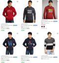 Campus Sutra Mens Sweatshirts Start ₹299...