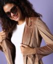 CAMPUS SUTRA  SUEDE Solid Coat For Women...