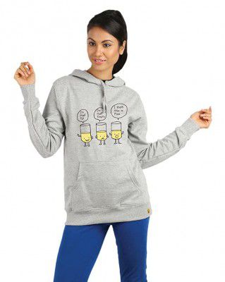 Campus Sutra Women Printed Hoodie