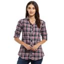 Campus Sutra Women Stylish Checkered Casual Shirts...