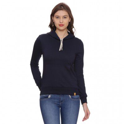 Campus Sutra Women's Plain Hoodie