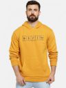 Campus SutraPrinted Hooded Sweatshirt...
