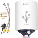 Candes 10 L Storage Water Geyser (Glanzo GlassLine, White)...