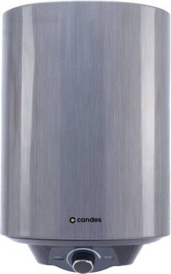 Candes 15 L Storage Water Geyser (8 Bar Pressure | Suitable for High Rise | Heat Retention Technology, Silver)