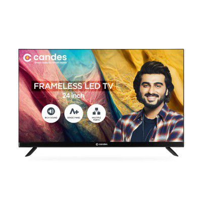 Candes 24" Frameless Series HD Ready LED TV (CTPL24EFN)
