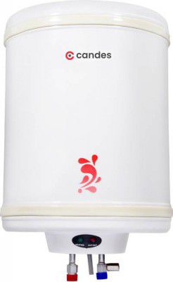 Candes 25 L Storage Water Geyser (25METAL, Ivory)