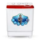 Candes 6.5 kg Semi Automatic Top Load Washing Machine (2 Wash Program, Heavy Moter, Low Water Consumption, 5 Year Warranty on Moter), Maroon Red (CTPL65PL1SWM) 2023...