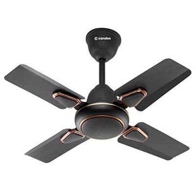 Candes Brio Turbo 600 mm /24 inch Small Ceiling High Speed, Energy Saver, Noiseless | Small Ceiling Fan