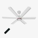 Candes Celestia BLDC Ceiling Fan with light 1200mm | 3-Colour LED Lights | 5-Star Rated 6 Blade Ceiling fan | Brown, 2 Year Warranty...