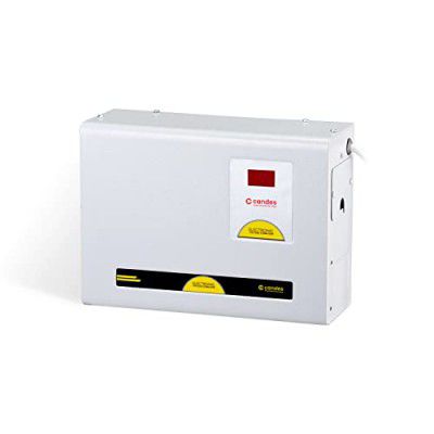 Candes Crystal VS-4100MS 4kVA for 1.5 Ton / 1 Ton AC (100V to 285V) Voltage Stabilizer with Wide Working Range Best  3 Years Warranty