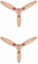 Candes Florence Ceiling Fans for Home 1200mm / 48 inch | BEE 3 Star Rated, High Air Delivery, Noiseless & Energy Efficient | 1+1 Years Warranty | Gold, Pack of 2...