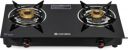 Candes Glass Gas Stove 2 Burners Premium Die Cast Alloy 1 Yr Warranty | Black...