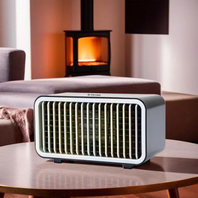 Candes Room Heater with PTC Fan Heater | 900W Power with Overheat Protection and Tip-Over Switch | 220-240V 50Hz