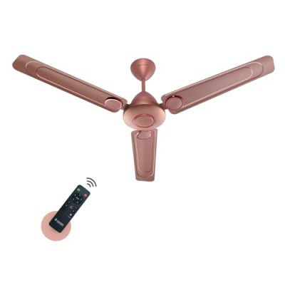 Candes Spiral Bldc Ceiling Fan 1200Mm | Bee 5 stars Rated, High Speed Ceiling Fans | Rusty Brown