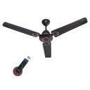 Candes Spiral Energy Saving Designer 1200 mm / 48 inch Anti-Rust BLDC Ceiling Fan With Remote (Coffee Brown)...