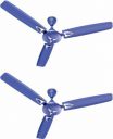 Candes STAR 3 Star 1200 mm Ultra High Speed 3 Blade Ceiling Fan (Blue, Pack of 2)...