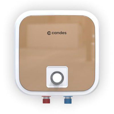 Candes Water Geyser 25 Litre | 2000W Copper Element | 8-Bar Pressure | 3-Level Safety | 5-Star BEE Rated Water Heater | Energy Efficient | 7 Yr tank & 2 Yr Product Manufacturer Warranty | Rose Gold