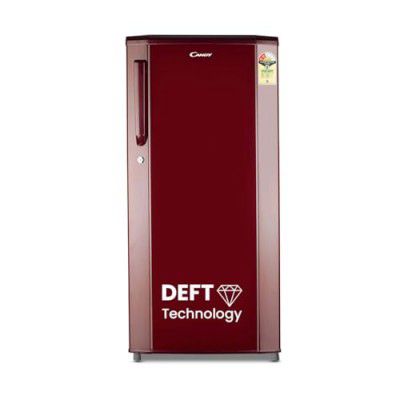 [Extra Rs 2199 Off] CANDY 165 L Direct Cool Single Door 1 Star Refrigerator with Stabilizer free Operation (Red Mono, CSD1761RM)