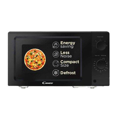 [2025 Model] Candy 19 L with 5 Power Levels Solo Microwave Oven (CSM192B, Black)