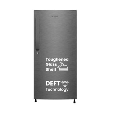 [2025 model | Extra Rs.2269 Off] Candy 190 L Direct Cool Single Door 5 Star Energy Efficient Refrigerator