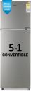 CANDY 240 L Frost Free Double Door 3 Star Refrigerator  (Brushline Silver, CDD2653SS)...