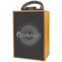 Candytech Beatbox 5W Portable Bluetooth Speaker (6 To 8 Hours of Playtime, Wooden Black)...